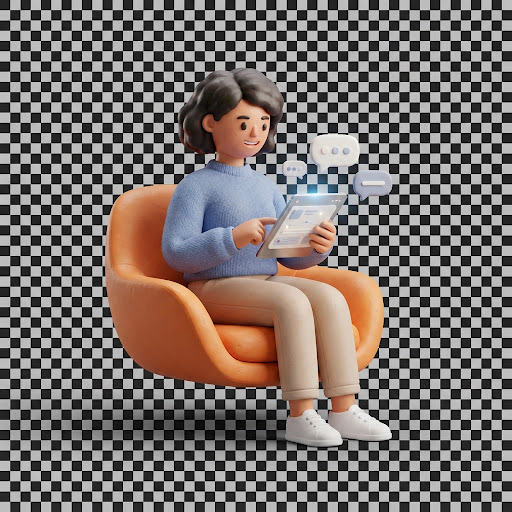 Creative professional refining a visual concept