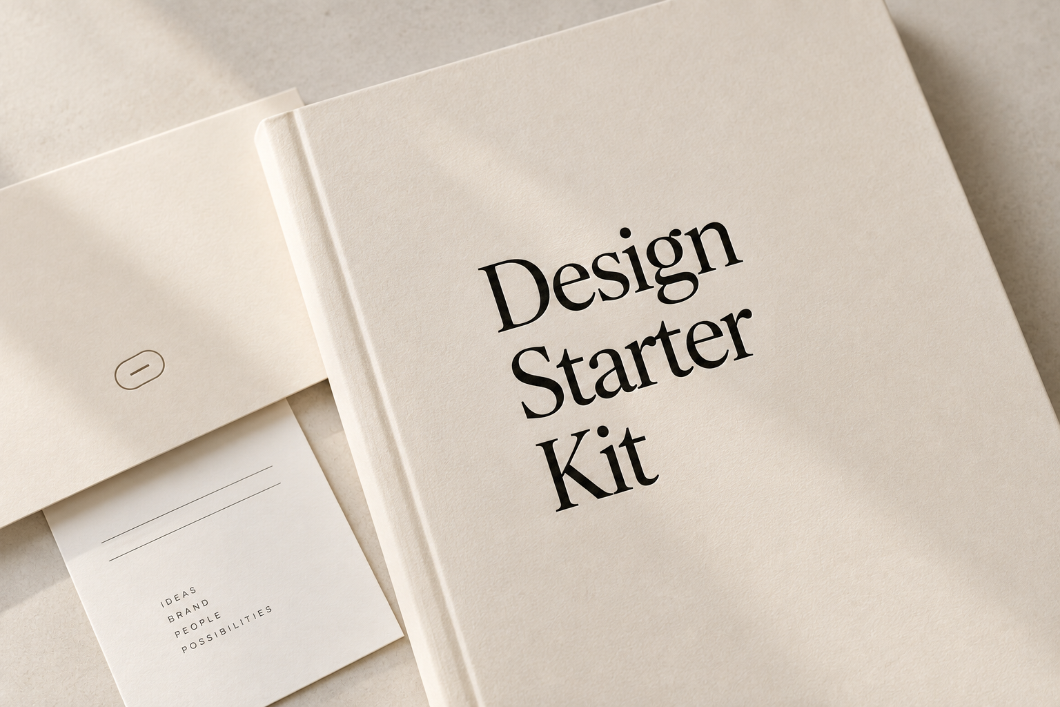 Buku Design Starter Kit dan koleksi kertas